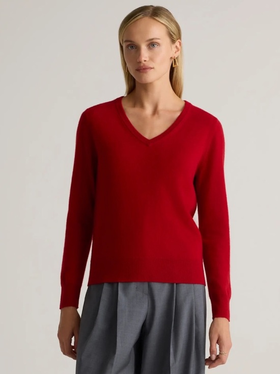 Quince Sweaters - Quince | 100% Mongolian Cashmere V-Neck Sweater